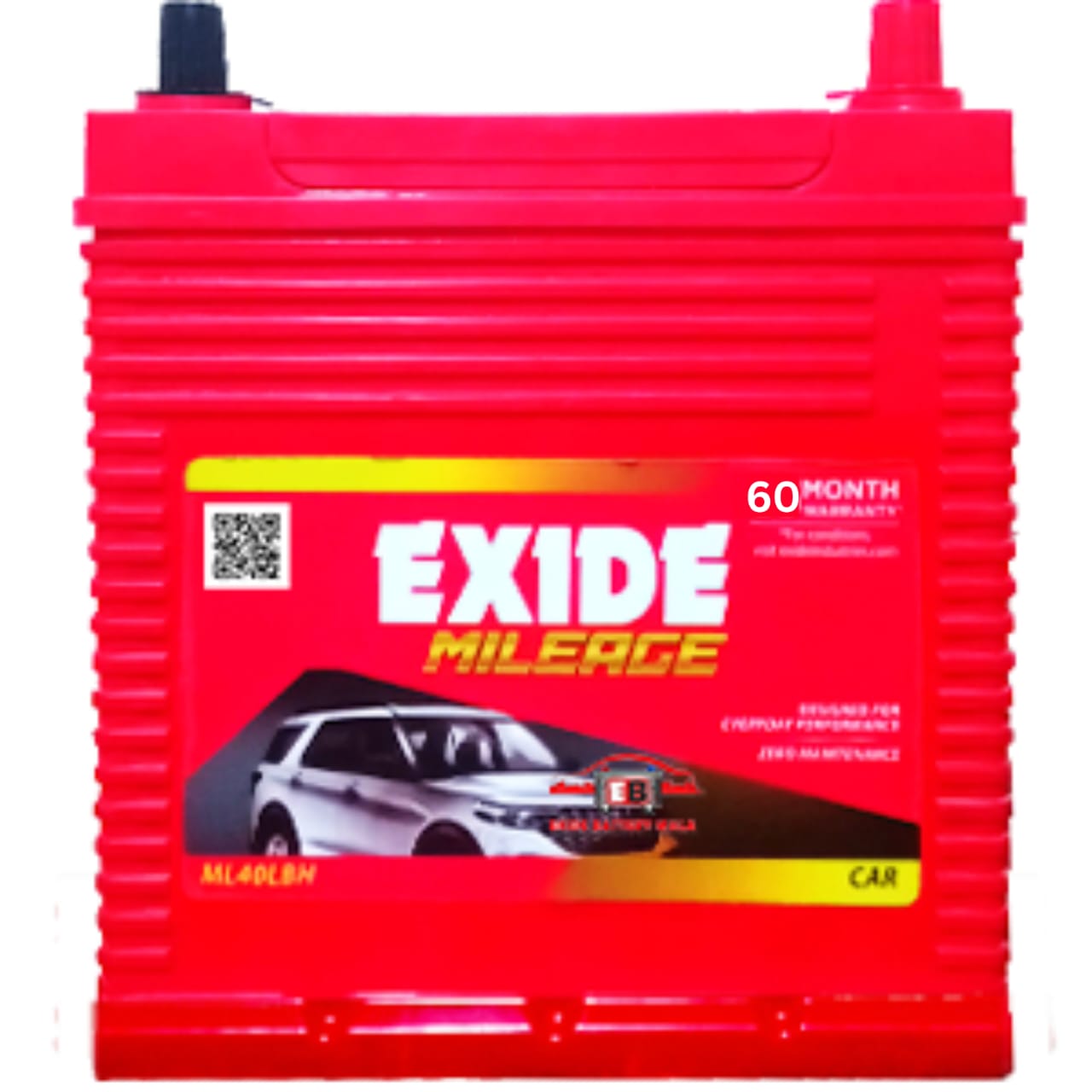 Exide MILEAGE-ML40LBH